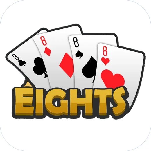 Crazy Eights Classic Cards logo